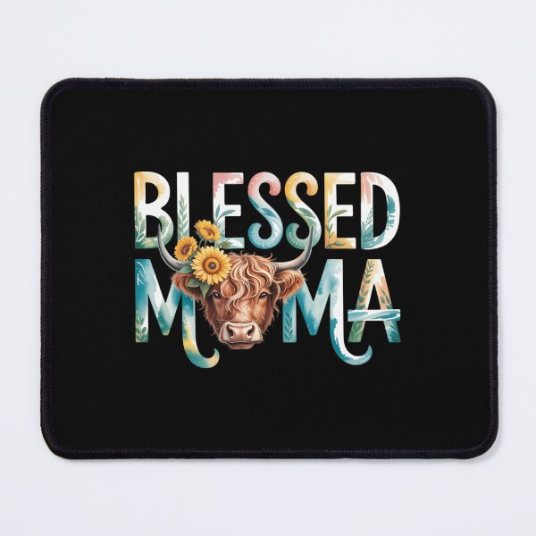 Item preview, Western Blessed Cow Mama Cow Print Mom Mother's Day designed and sold by CruelShadesSt.