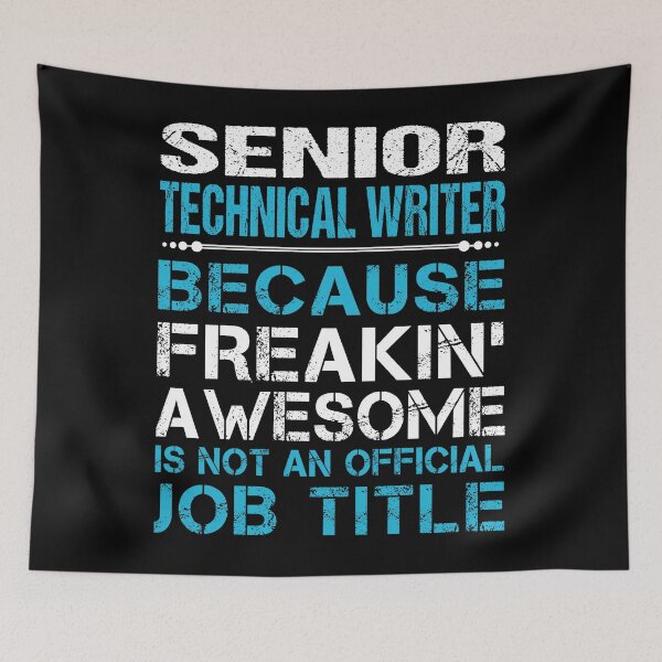 Item preview, Senior Technical Writer designed and sold by GaliguineChines.
