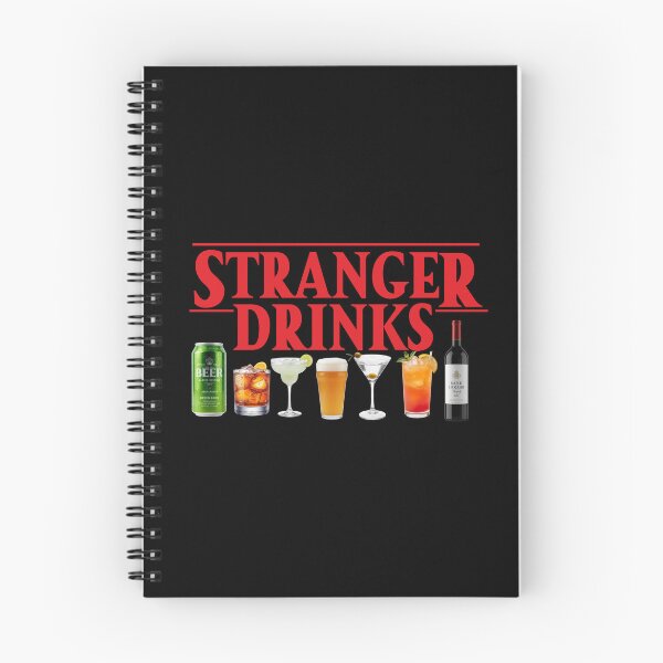 Item preview, Stranger Drinks T-Shirt | Retro 80s TV Parody | Strange Drinks and Cocktails Humor designed and sold by Artbesttopic.