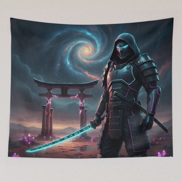 Item preview, Cyber Samurai: Kyo Ronin of the Nebular Torii Gate designed and sold by KYOFRAME.