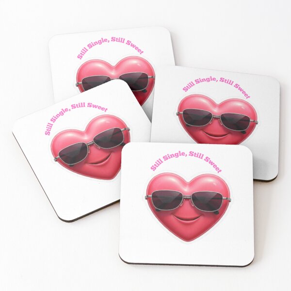 Item preview, Still Single Still Sweet Sticker designed and sold by ZKCreations.