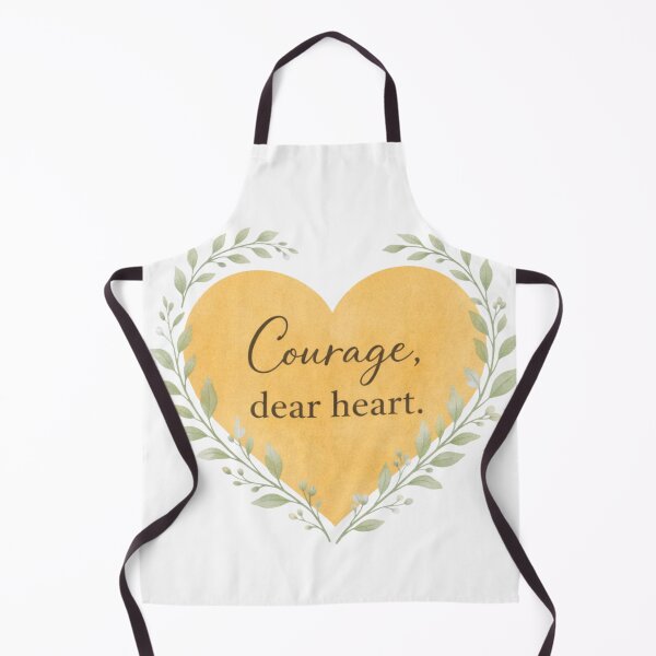 Item preview, Courage, Dear Heart – Bold Minimalist Inspirational Quote designed and sold by cosmiccircles01.