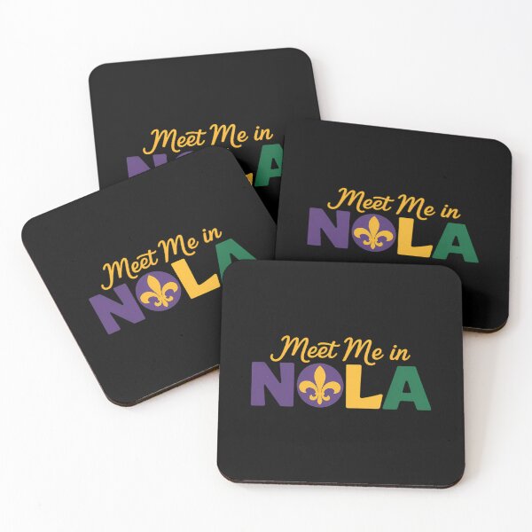 Item preview, Meet Me in Nola Mardi Gras New Orleans Party designed and sold by CruelShadesSt.