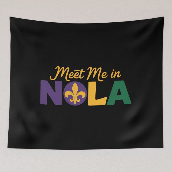 Item preview, Meet Me in Nola Mardi Gras New Orleans Party designed and sold by CruelShadesSt.