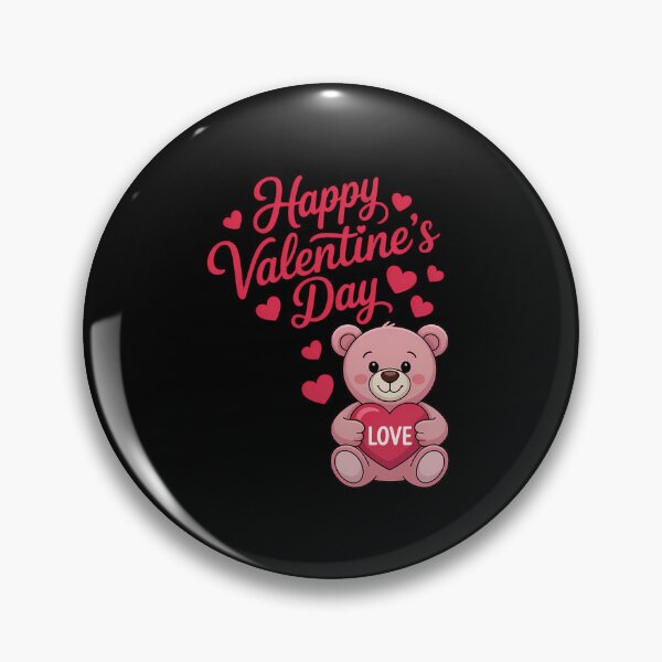 Item preview, Happy Valentines Day Bear Love designed and sold by CruelShadesSt.
