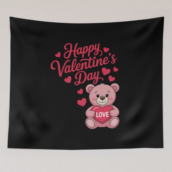 Item preview, Happy Valentines Day Bear Love designed and sold by CruelShadesSt.