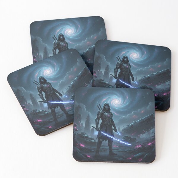 Item preview, Abyssal Ronin: Shadow of the Neon Vortex designed and sold by KYOFRAME.