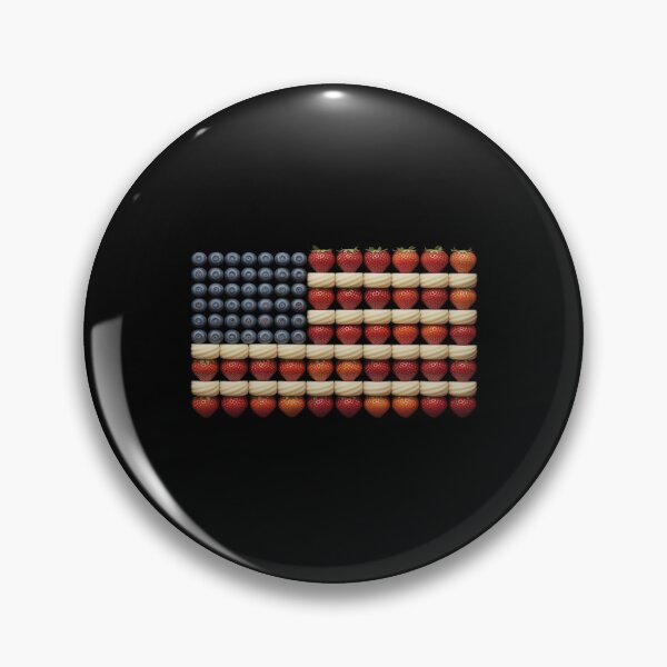 Item preview, 4th of July Strawberry Jello USA Flag Cake designed and sold by genkihikki.
