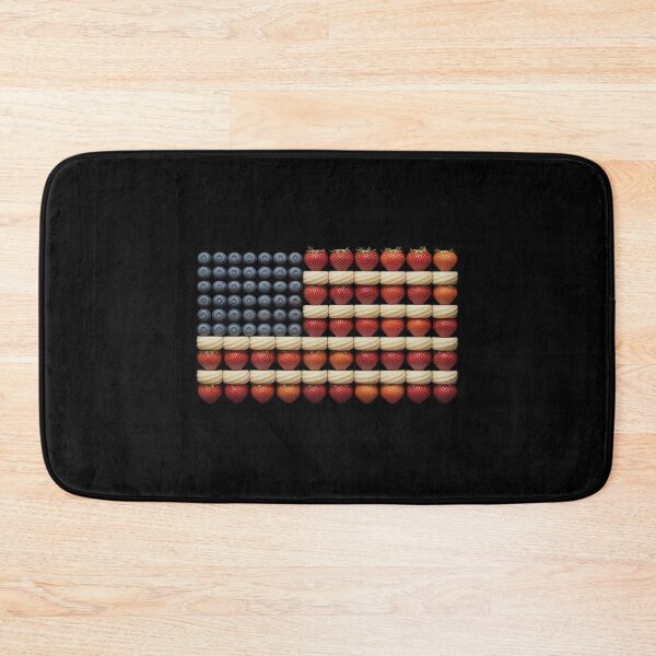 Item preview, 4th of July Strawberry Jello USA Flag Cake designed and sold by genkihikki.