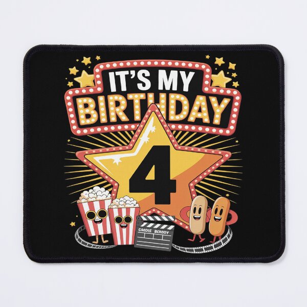 Item preview, 4th Theater Birthday Party 4 Year Old Theatre Actor designed and sold by genkihikki.