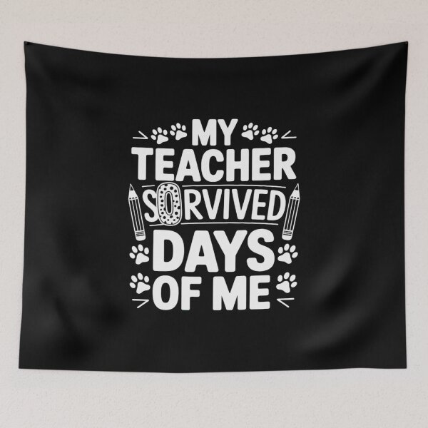 Item preview, My Teacher Survived 101 Days of Me School Dalmatian Dog designed and sold by LindseyKris.