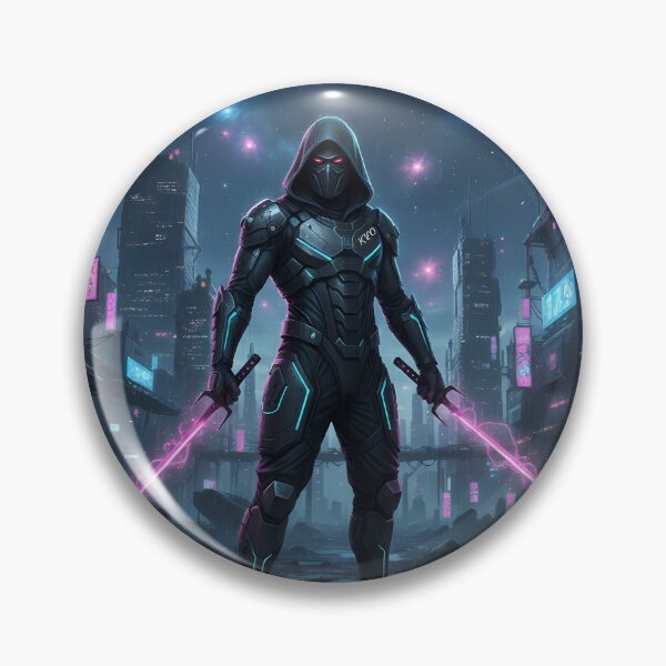 Artikelvorschau, Neon Vanguard: Doppelklingen-Ronin des Verlorenen Sektors entworfen und verkauft von KYOFRAME.