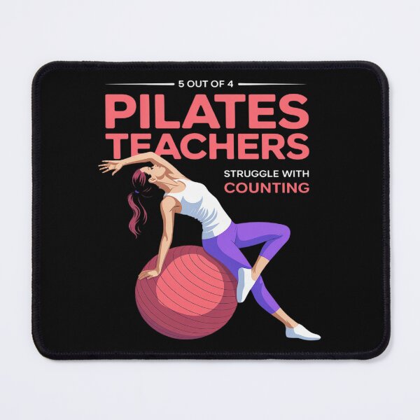 Item preview, 5 Out Of 4 Pilates Teachers Struggle With Counting designed and sold by genkihikki.