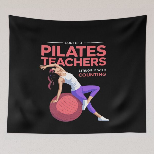 Item preview, 5 Out Of 4 Pilates Teachers Struggle With Counting designed and sold by genkihikki.