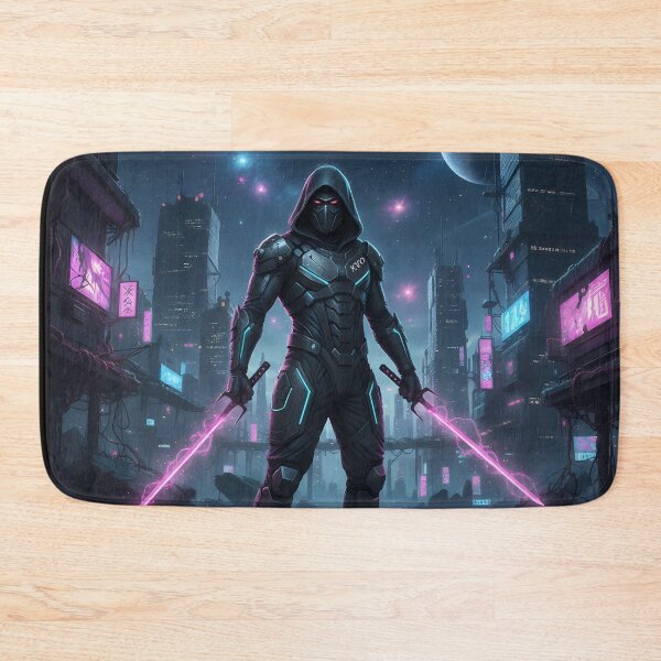 Item preview, Neon Vanguard: Dual Blade Ronin of the Lost Sector designed and sold by KYOFRAME.