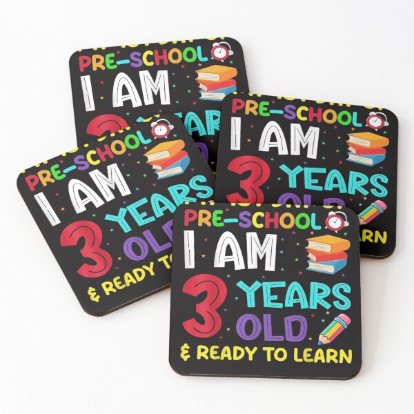 Item preview, My 1st Day of Pre-School I Am 3 Years Old & Ready to Learn designed and sold by HudsonErik.