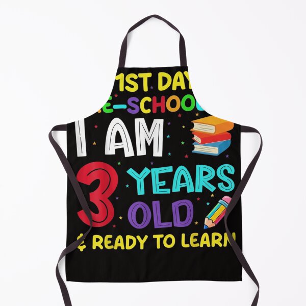 Item preview, My 1st Day of Pre-School I Am 3 Years Old & Ready to Learn designed and sold by HudsonErik.