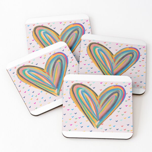 Item preview, Brite Hearts designed and sold by Random Daisy Handmade.