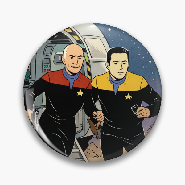 Item preview, Next generation - picard and data designed and sold by MiniV2019.