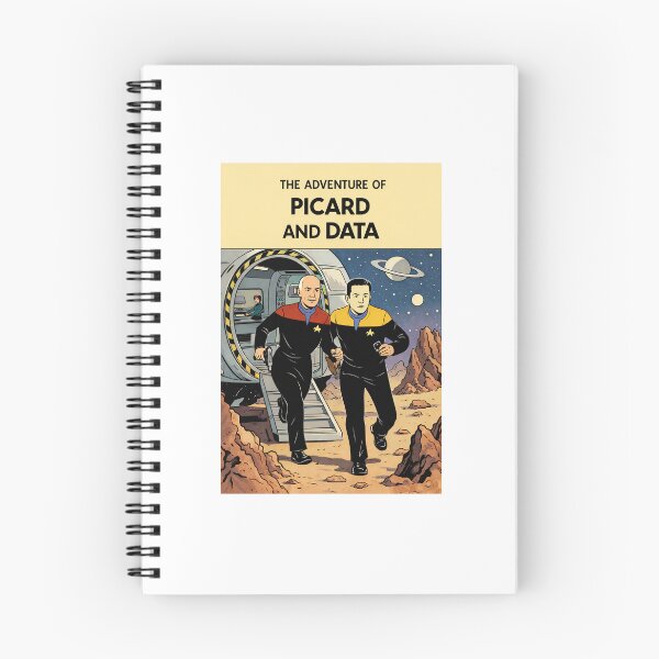 Item preview, Next generation - picard and data designed and sold by MiniV2019.