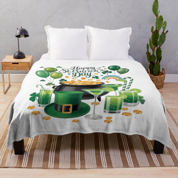Item preview, Cute Happy St Patrick’s Day Shamrock Irish designed and sold by CruelShadesSt.