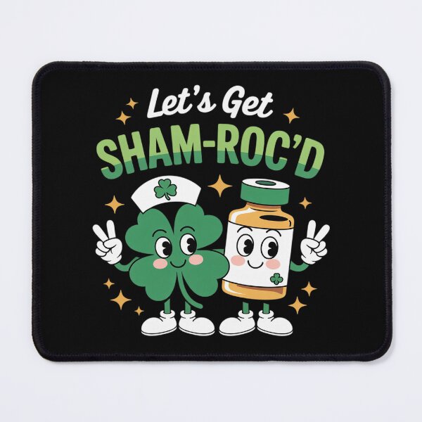Item preview, Let's Get Sham-roc'd ICU Nurse Propofol Saint Patrick's Day designed and sold by LindseyKris.