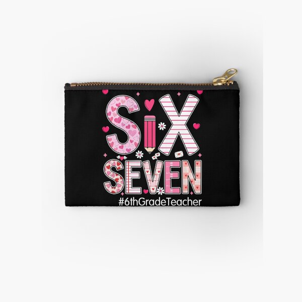 Item preview, Preppy Six Seven 67 Valentine's Day 6th Grade Teacher  designed and sold by AnitaBice.