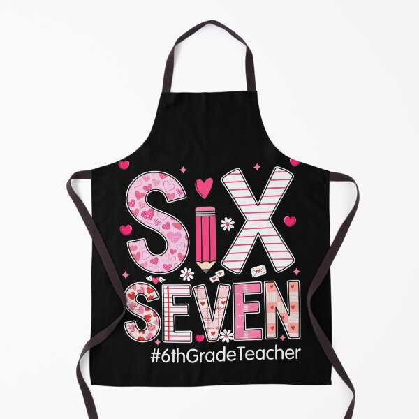 Item preview, Preppy Six Seven 67 Valentine's Day 6th Grade Teacher designed and sold by AnitaBice.