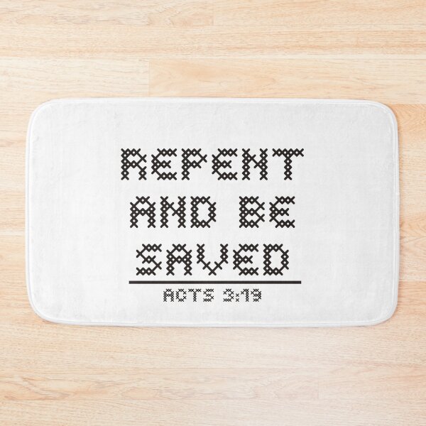 Item preview, Repent and be saved! designed and sold by DailyGospel | Christian Art and Design.