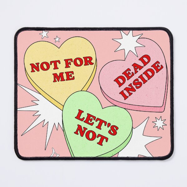 Item preview, Dead Inside Anti Valentines Day Funny Single Awareness designed and sold by zptees.