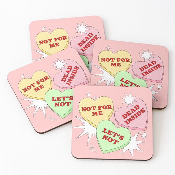 Item preview, Dead Inside Anti Valentines Day Funny Single Awareness  designed and sold by zptees.