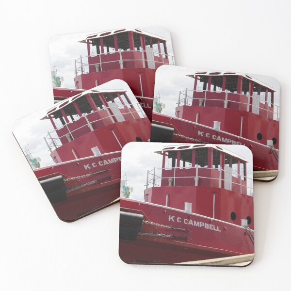 Item preview, The Fiesty Red Boat designed and sold by Honey Myrtle Studio.