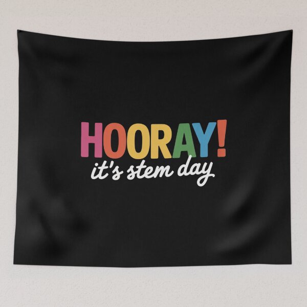 Item preview, Hooray It's STEM Day Teacher Specials Squad Back to School designed and sold by LindseyKris.