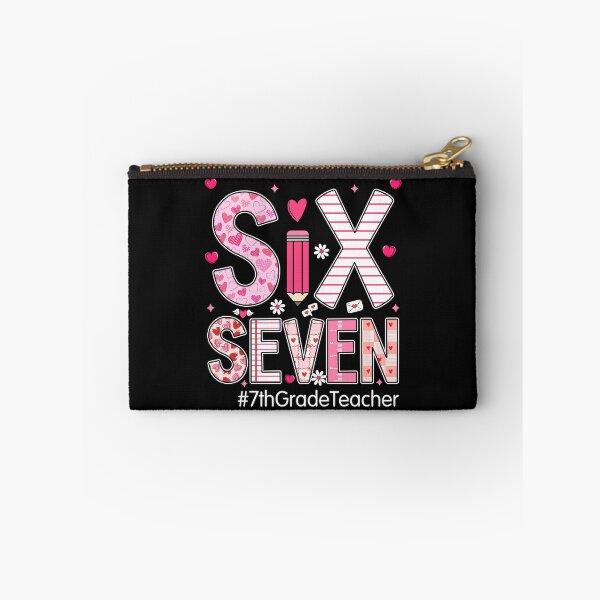 Item preview, Preppy Six Seven 67 Valentine's Day 7th Grade Teacher  designed and sold by AnitaBice.