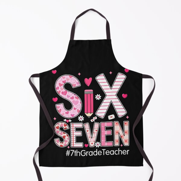 Item preview, Preppy Six Seven 67 Valentine's Day 7th Grade Teacher designed and sold by AnitaBice.