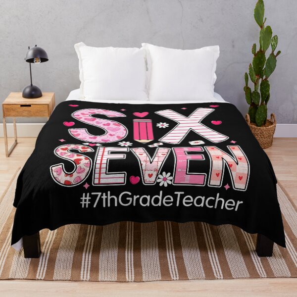 Item preview, Preppy Six Seven 67 Valentine's Day 7th Grade Teacher  designed and sold by AnitaBice.