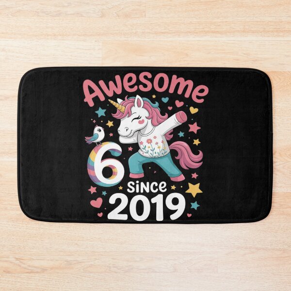 Item preview, 6-Year-Old Unicorn 6th Birthday Party Fun designed and sold by genkihikki.