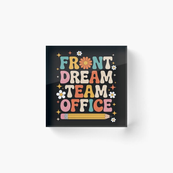 Item preview, Groovy Front Office Dream Team Happy First Day of School designed and sold by LindseyKris.