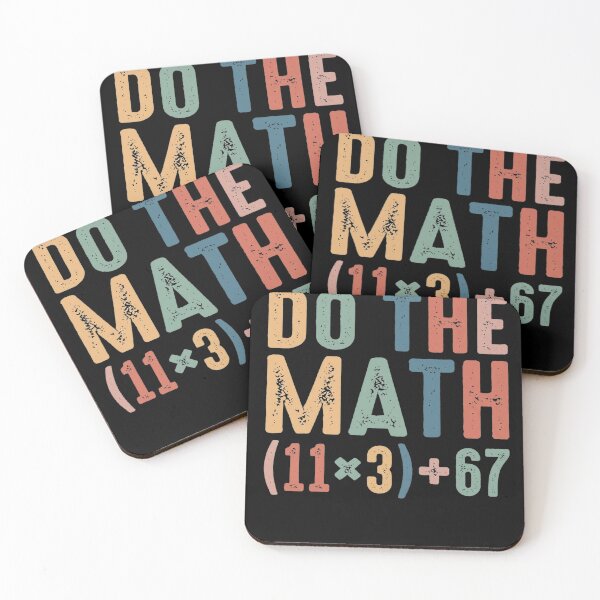 Aperçu de l'œuvre Équation mathématique de l'école des 100 jours : faites le calcul 100 67 créée et vendue par LindseyKris.