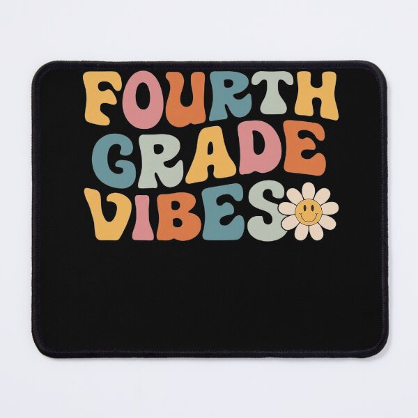 Item preview, Fourth Grade Vibes - 4th Grade Team Retro 1st Day of School designed and sold by LindseyKris.