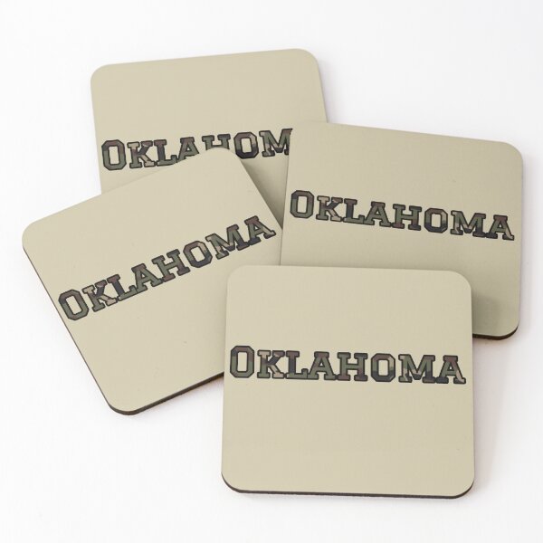 Item preview, Oklahoma Camo Typography – Rugged Outdoor Military Style Design designed and sold by Long Family Gifts.