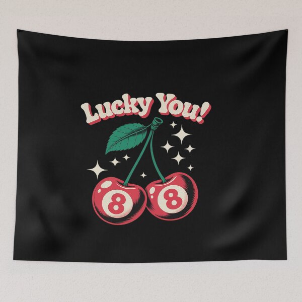 Item preview, 8 Ball Cherry You Lucky designed and sold by genkihikki.