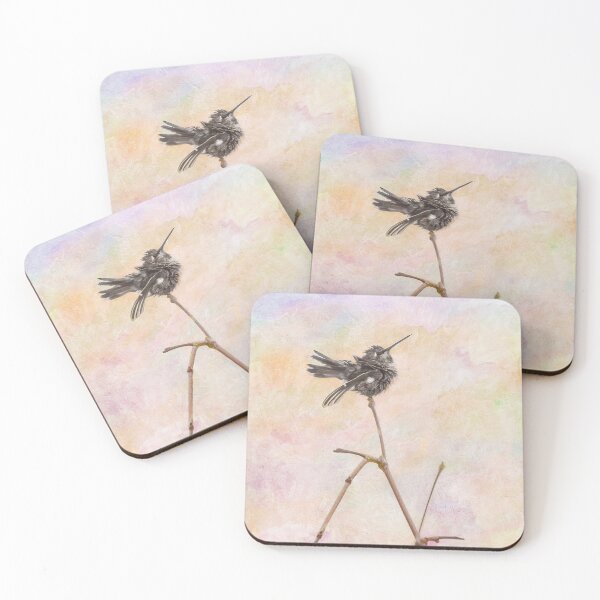 Item preview, Little Hummingbird All Fluffed Up designed and sold by CarolM.