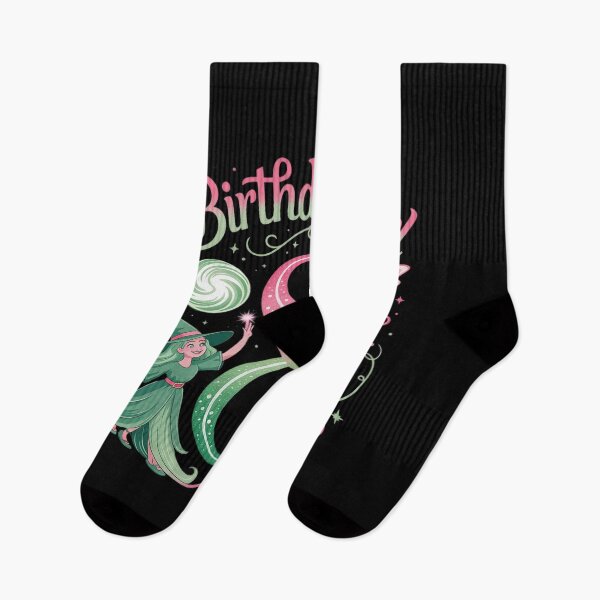 Item preview, 8Th Birthday Witch Pink And Green 8 Years Old Birthday Girl designed and sold by genkihikki.
