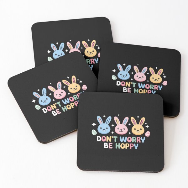 Item preview, Cute Easter Bunny Don't Worry Be Hoppy designed and sold by AsteriskDatBArt.