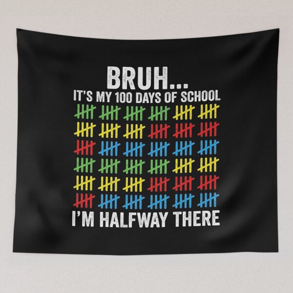 Item preview, Bruh Its My 100 Days Of School 100th Day Of School Boys designed and sold by LindseyKris.