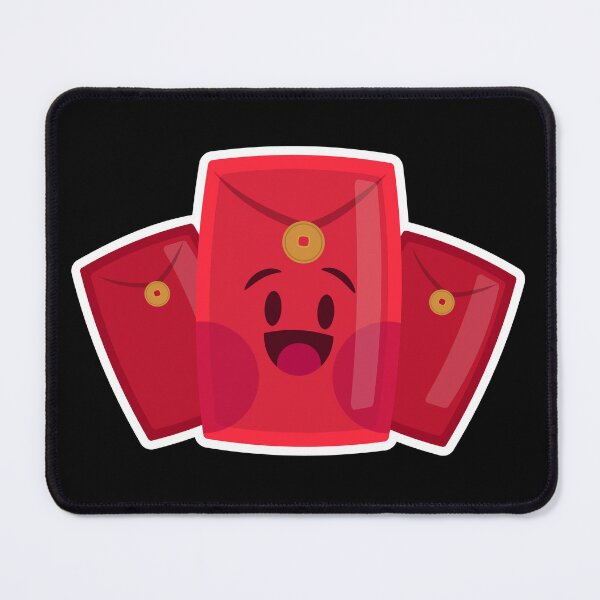 Item preview, Happy Red Envelopes Sticker – Cute Chinese New Year Design with Smiling Angpao designed and sold by FestivityFinds.