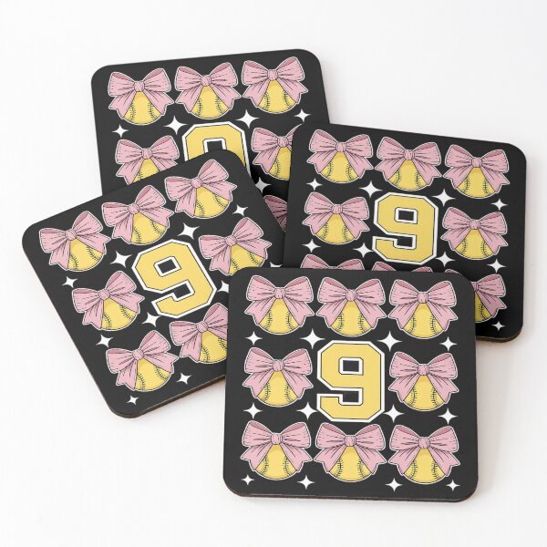 Item preview, 9th Softball Birthday Party 9 Year Old Softball Player designed and sold by genkihikki.