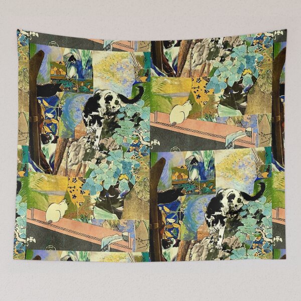 Item preview, Mystical Cat Garden designed and sold by S.E.W..