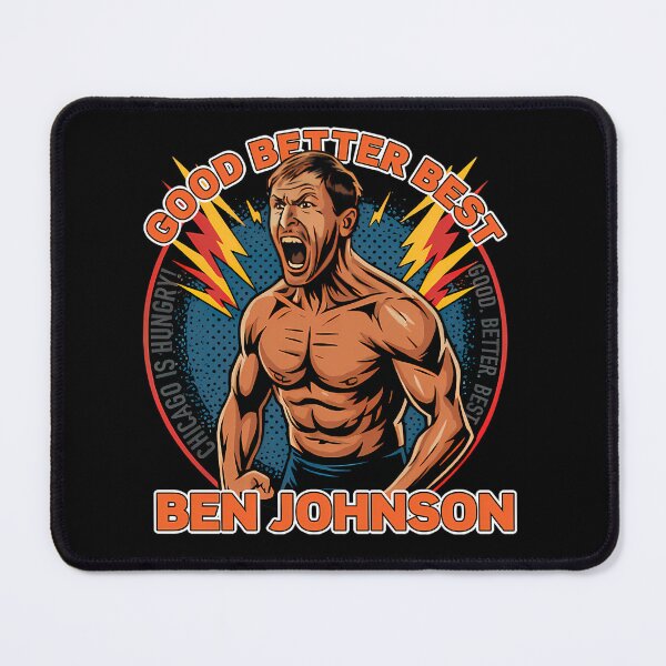 Item preview, Ben Johnson Good Better Best Chicago Football designed and sold by Melinrtega1211.